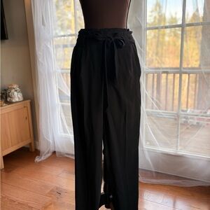 Express Black Dress Pant with Tie Waist, size 10